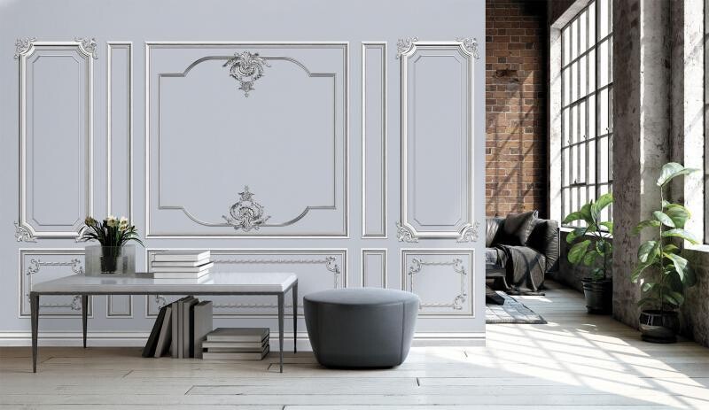 MOULDING MURAL WALLPAPER