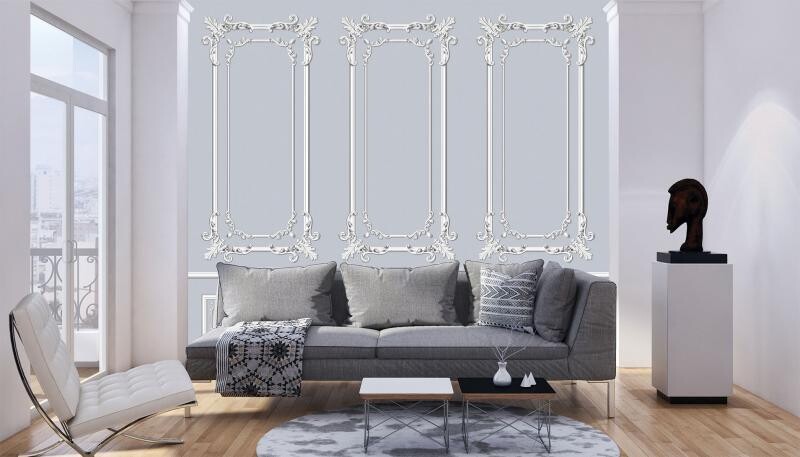 MOULDING MURAL WALLPAPER