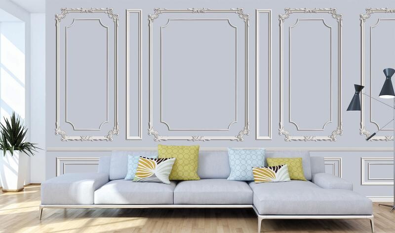 MOULDING MURAL WALLPAPER