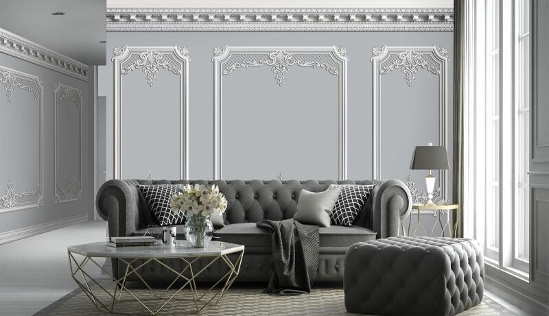 MOULDING MURAL WALLPAPER