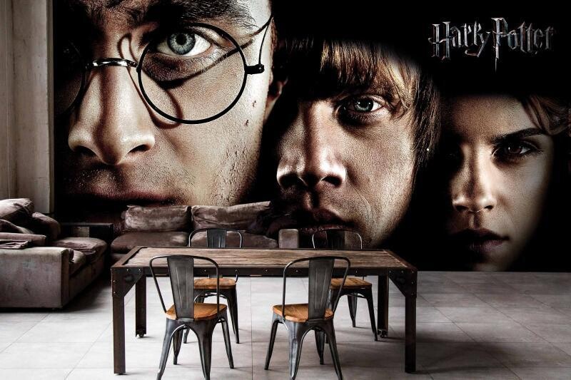KIDS MURAL WALLPAPER HARRY POTTER 4$/sq ft
