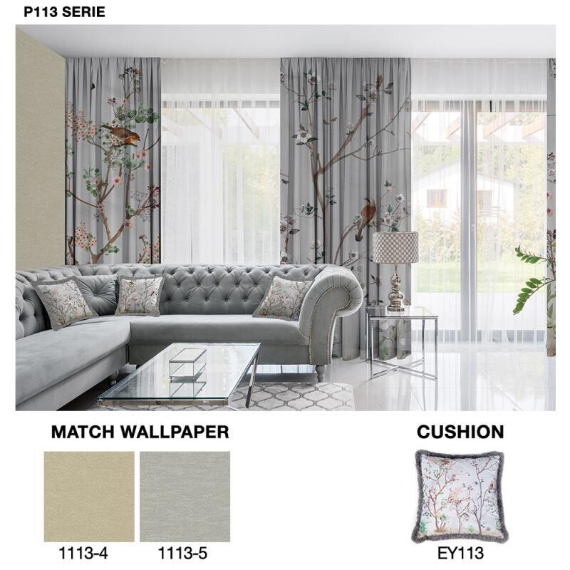 FLOWER CURTAIN READY TO USE