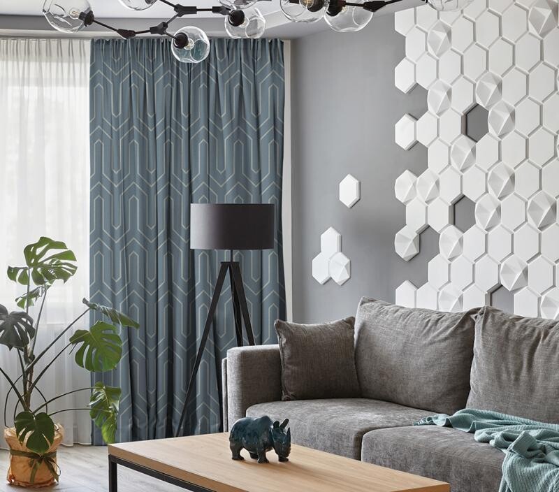 ORNAMENT  CURTAIN READY TO USE
