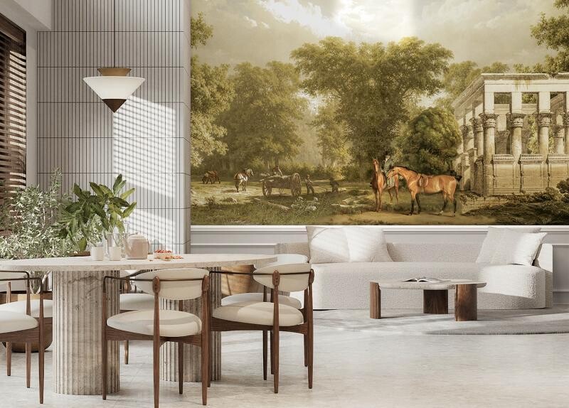 Forest Landscape Design Mural Wallpaper