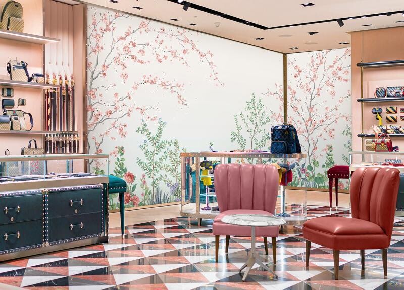 Flowers Pattern Mural Wallpaper