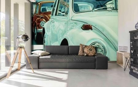 CAR MURAL WALLPAPER 4$/ SQ FT