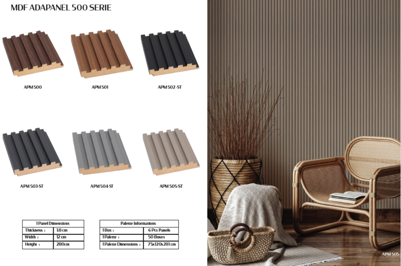 MDF Panel Embossed  Price is for 1 box=20 sq ft