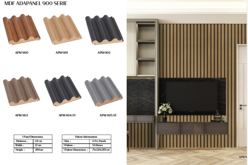MDF Panel Embossed  Price is for 1 box=20 sq ft