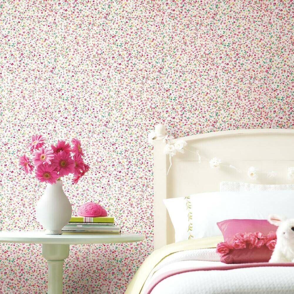Petite Floral Peel and Stick Wallpaper