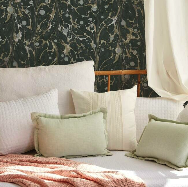 Marbled Endpaper Wallpaper