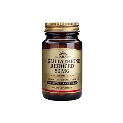 Solgar L-Glutathione 50mg 30 cap