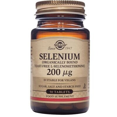 Solgar Selenium 200ug 50 cap