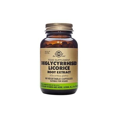 Solgar Deglycyrrhised Licorice Root Extract 60 cap