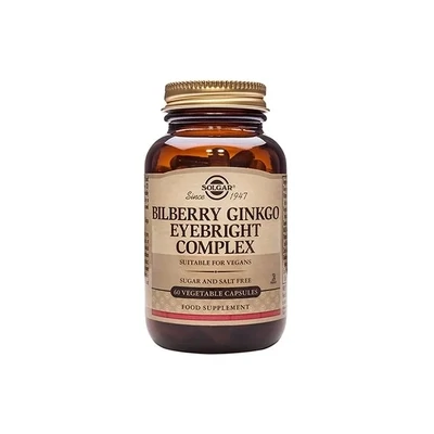 Solgar Bilberry Extract with Blueberry 60 cap