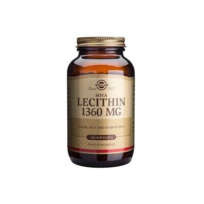Solgar Lecithin 1360mg 100 cap