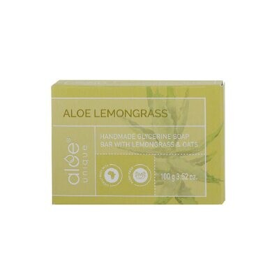 Aloe Lemongrass and Aloe Soap 100g