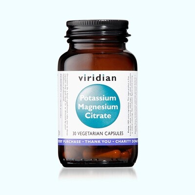 Viridian Potassium Magnesium Citrate 30s