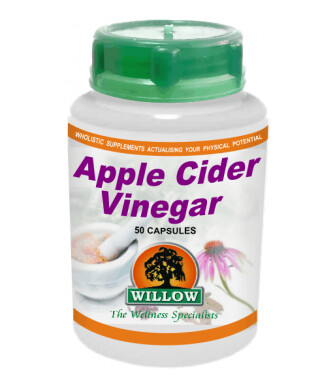 Willow Apple Cider Vinegar 50 cap