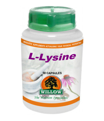 Willow L-Lysine 50 cap