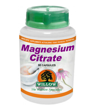 Willow Magnesium Citrate 60 cap