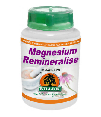 Willow Magnesium Remineralise 60 cap