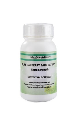 MaxD Nutrition Pure Berberine Barberry Bark Extract 97%