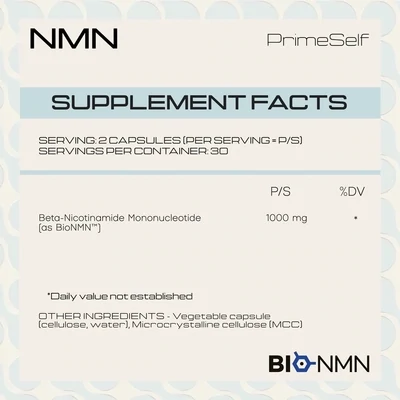 Prime Health NMN 60 caps