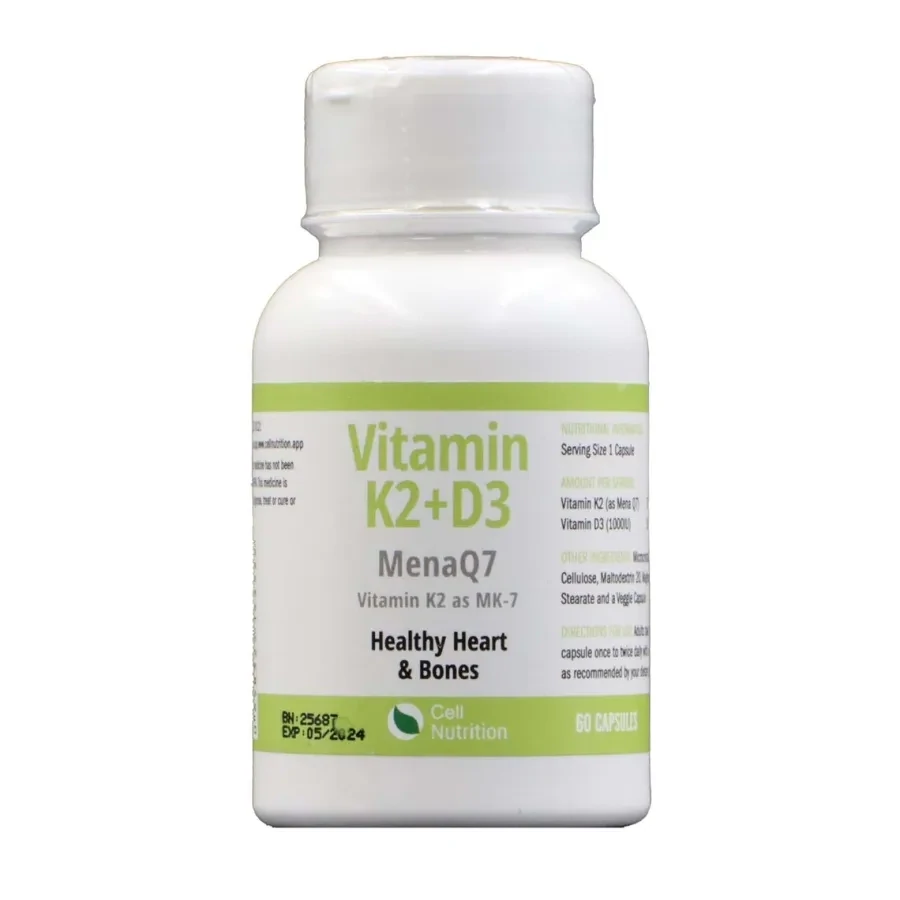 Vitamin D3+K2 60 cap
