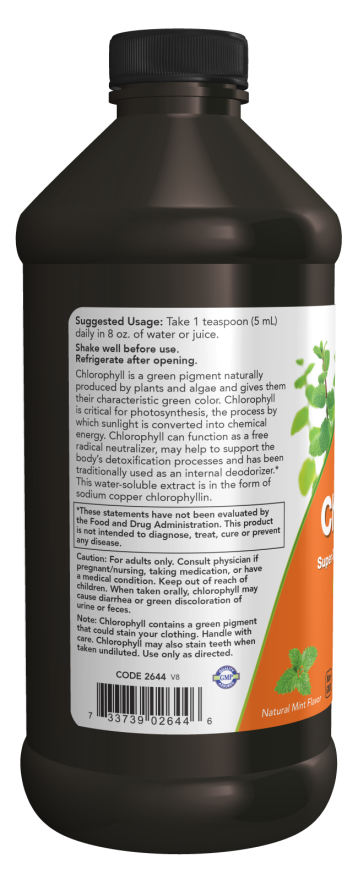 Now Food Liquid Chlorophyll 473ml
