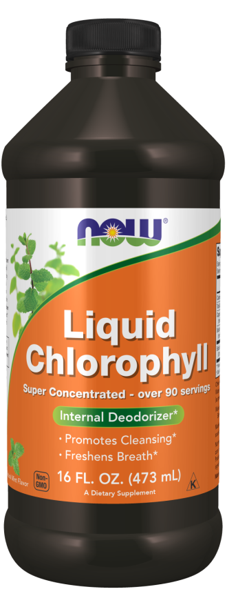 Now Food Liquid Chlorophyll 473ml