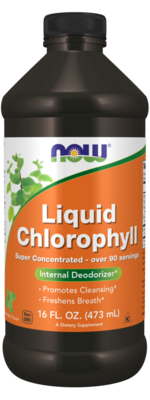 Now Food Liquid Chlorophyll 473ml