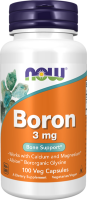 Now Foods Boron 3mg 100 cap