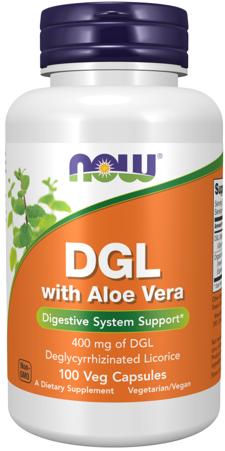Now Foods DGL with Aloe Ferox 100 cap