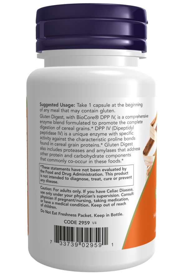 Now Foods Gluten Digest 60 cap
