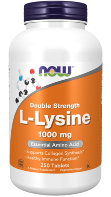 Now Foods L-Lysine 1000mg 100 tab
