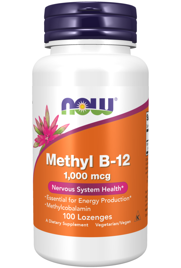 Now Foods Methyl B12 1000mcg 100 lozenges