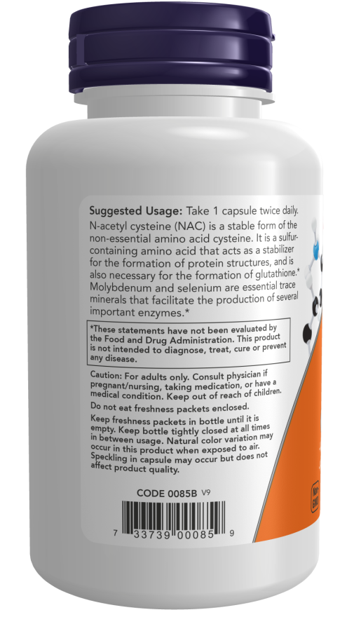 Now Foods NAC 600mg 100 cap