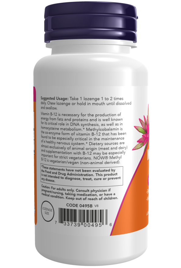 Now Foods Methyl B12 1000mcg 100 lozenges