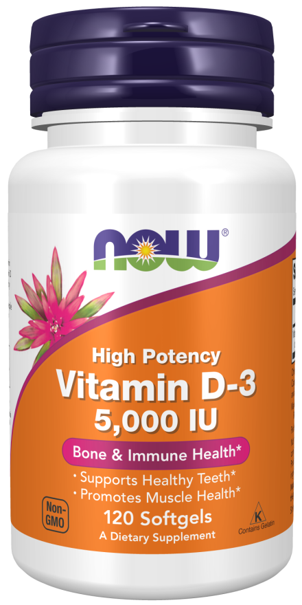 Now Foods D3 5000IU 120 cap