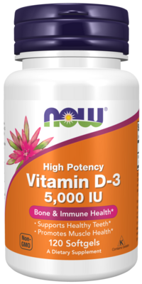 Now Foods D3 5000IU 120 cap