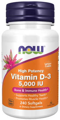 Now Foods D3 5000IU 240 cap