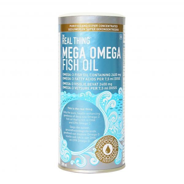 The Real Thing Mega Omega Fish Oil Plain 200ml