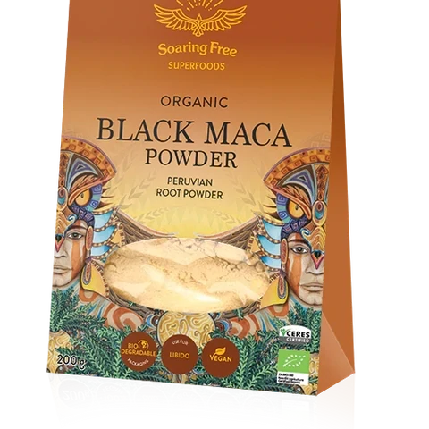 Soaring Free Black Maca Powder 200g