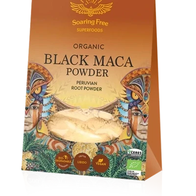 Soaring Free Black Maca Powder 200g