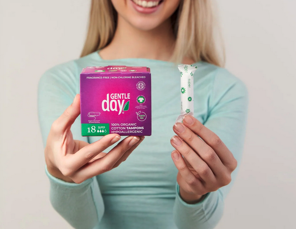Gentle Day Cotton Tampons 18's