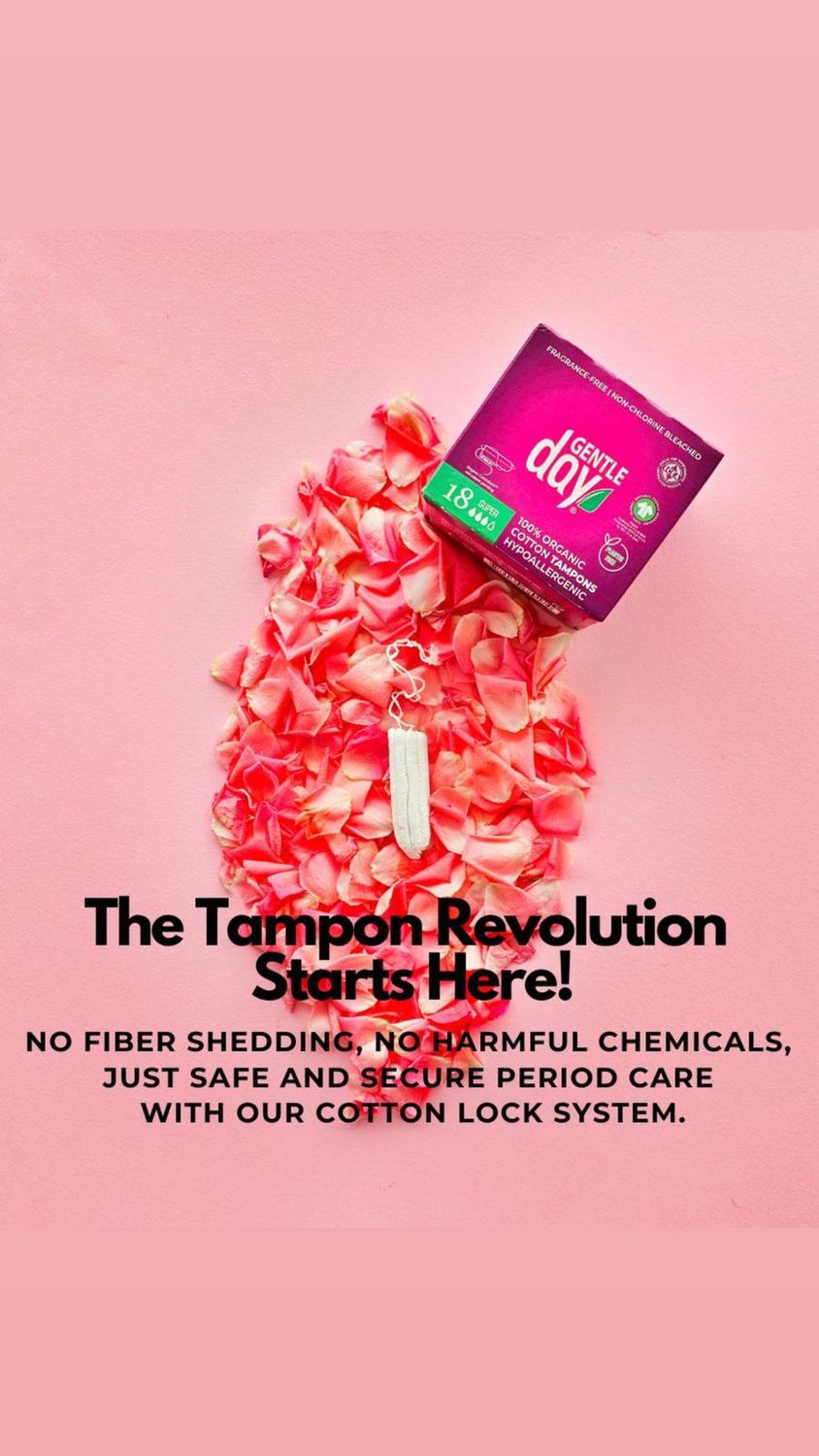 Gentle Day Cotton Tampons 18's