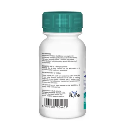 Nutrilife Resveratrol 60
