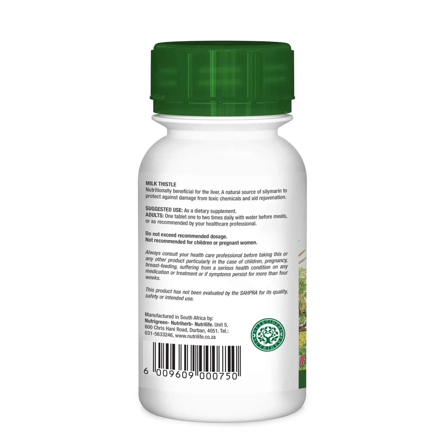 Nutrilife Milk Thistle 60