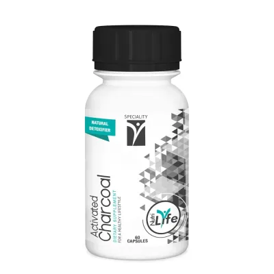 Nutrilife Activated Charcoal 60 cap