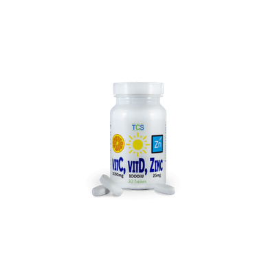 TCS Vitamin C, D3 and Zinc